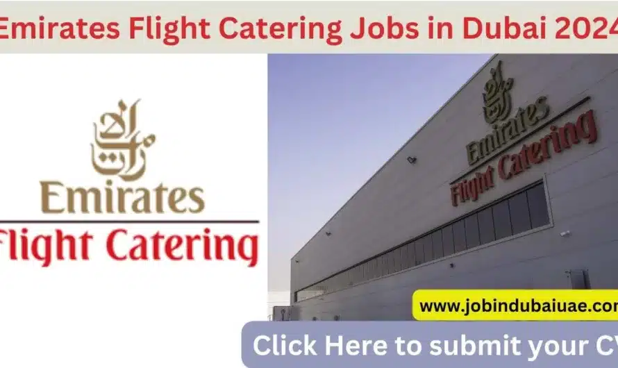 Emirates Flight Catering Jobs in Dubai 2024