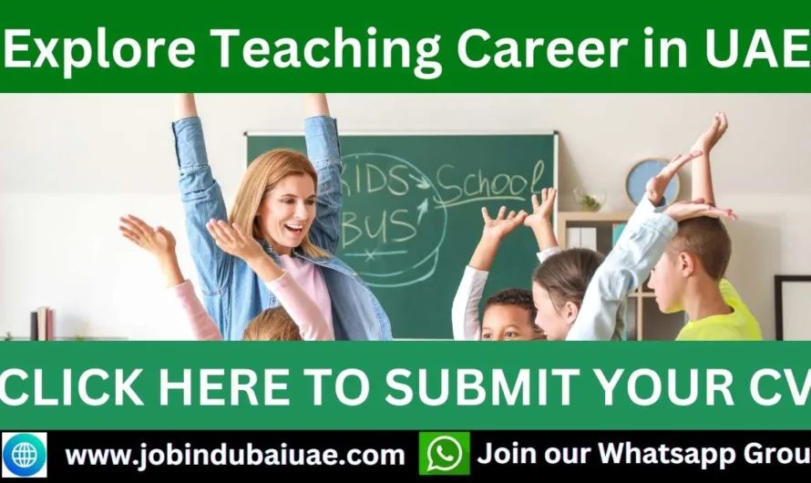 Explore Teaching Careers in UAE 2024