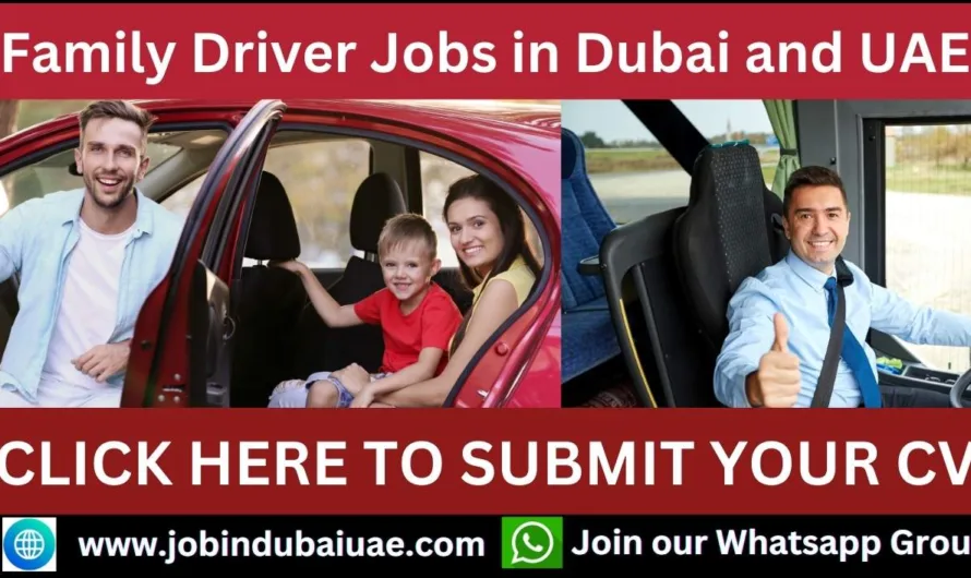 Family Driver jobs: Exciting Opportunities in Dubai