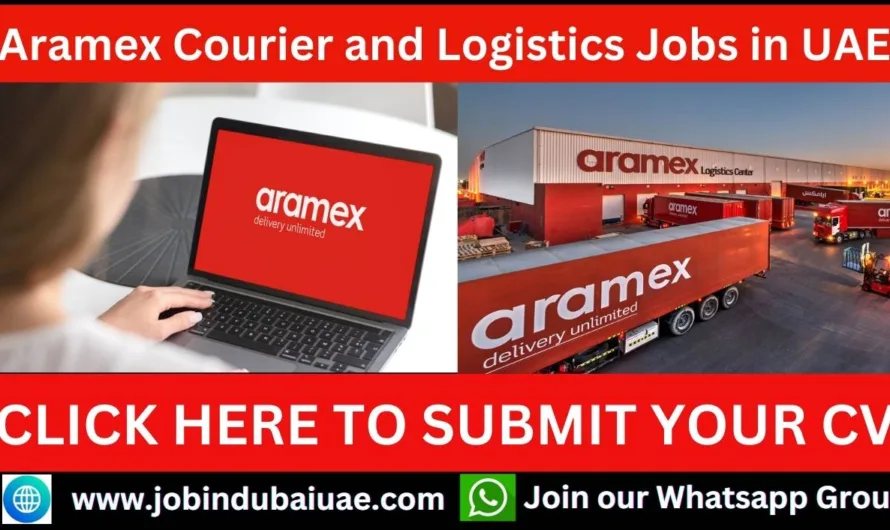 Build Your Future with Aramex: Courier and Logistics Jobs in the UAE