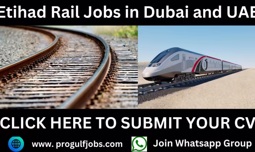 Etihad Rail Jobs in Dubai and UAE