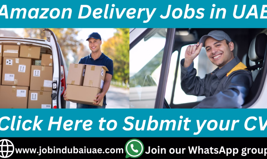 Amazon Delivery Jobs in UAE With Own Car ( Salaries 2025 )