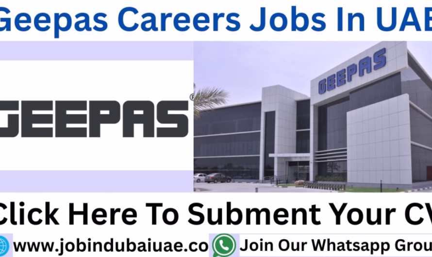 Geepas Careers UAE Job—Exciting Opportunities For Job In Dubai 2025
