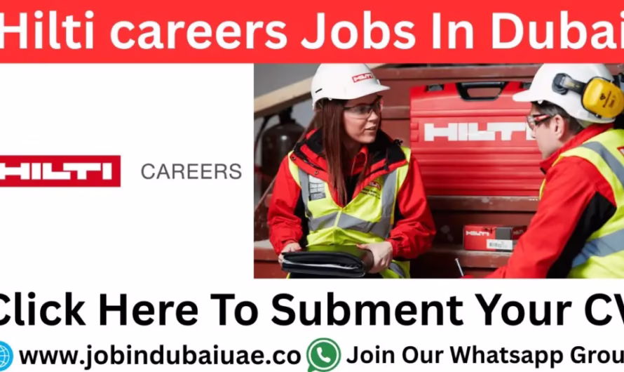 Hilti Careers in UAE—Exciting Career Opportunities