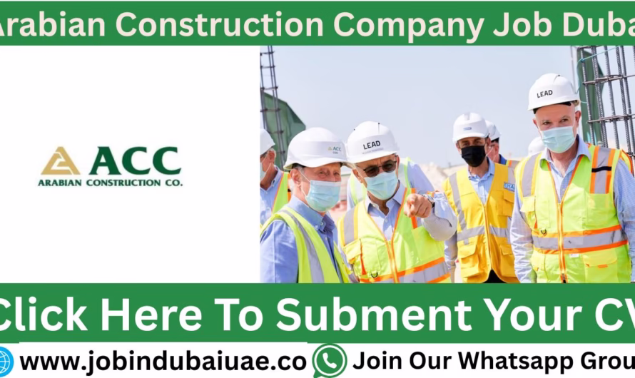 Arabian Construction Company Job Vacancies