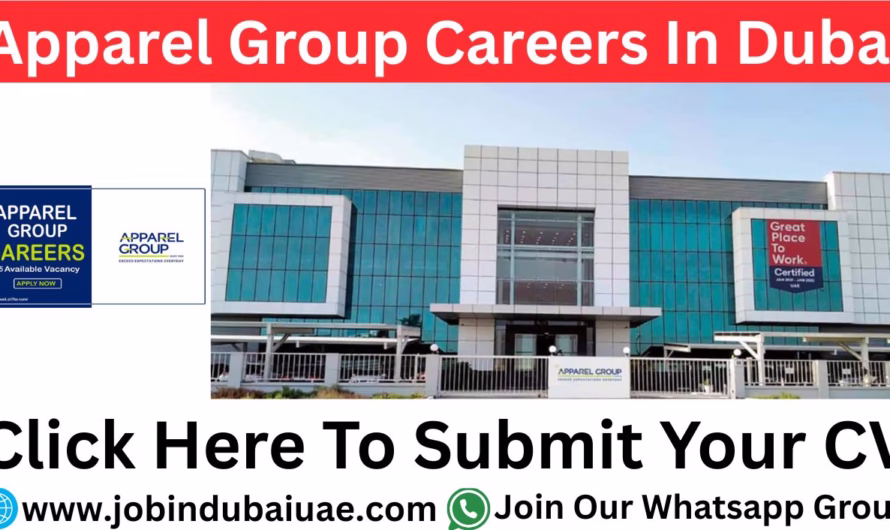 Apparel Group Careers In Dubai – Exciting Jobs Opportunities In the UAE in 2025