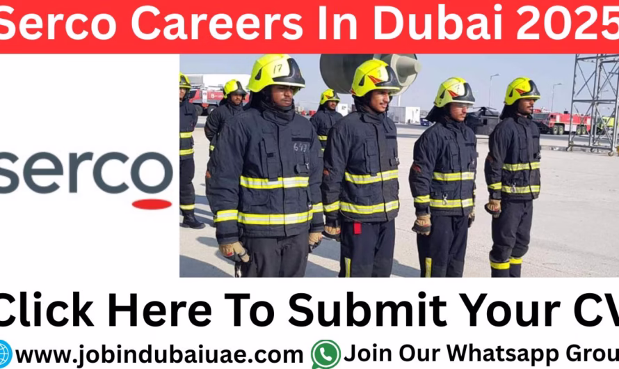 Serco Jobs In Dubai- Exciting Opportunities Careers In UAE 2025