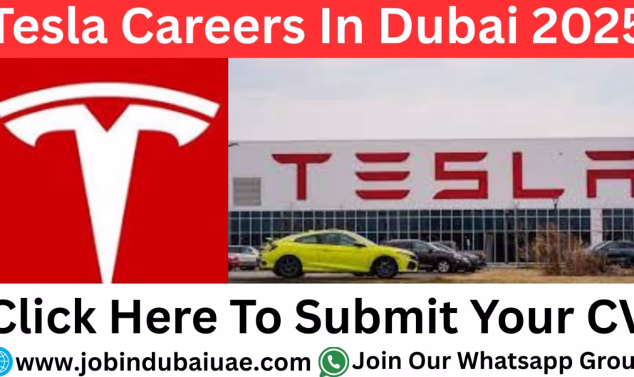 Tesla Careers In Dubai – Exciting Opportunities Job In the UAE in 2025
