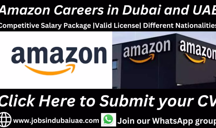Amazon Careers in Dubai—Exciting Job Vacancy in UAE