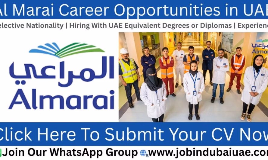 Almarai Careers in UAE—Exciting Opportunities Jobs in Dubai 2026