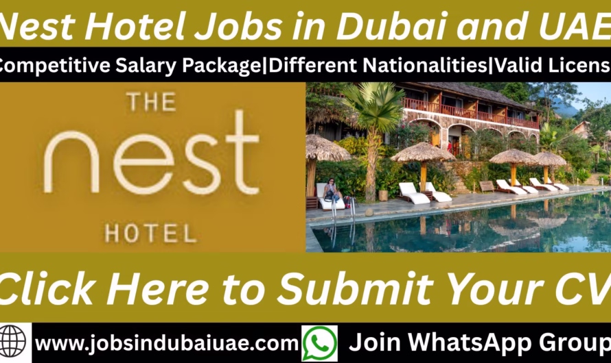 Nest Hotel Jobs in Dubai and UAE | Explore Exciting Hospitality Careers