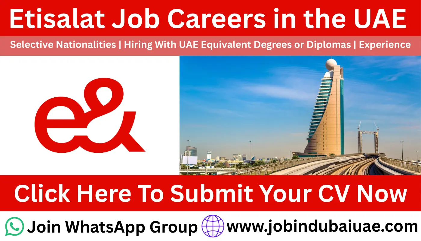 Etisalat Jobs in Dubai
