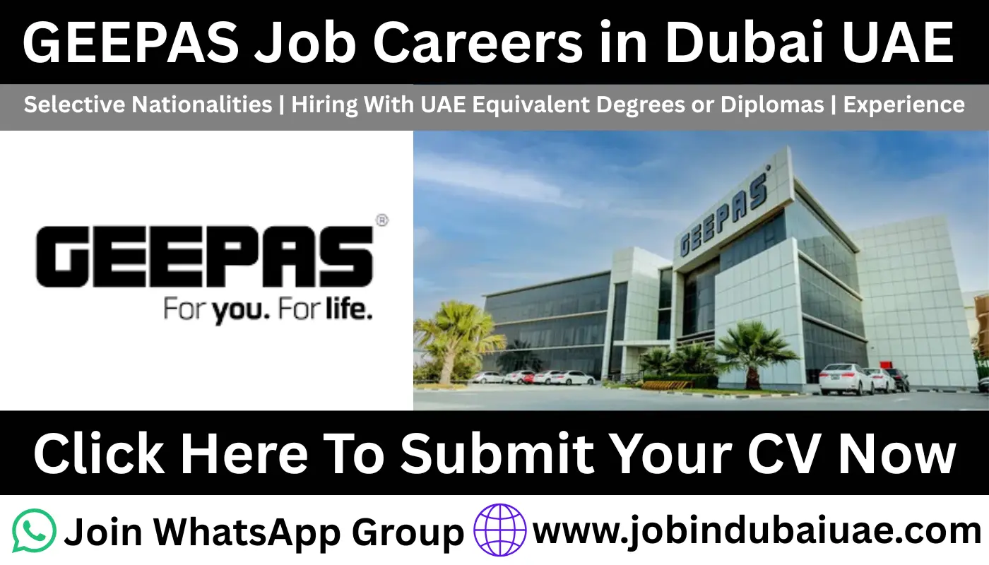 Geepas Jobs