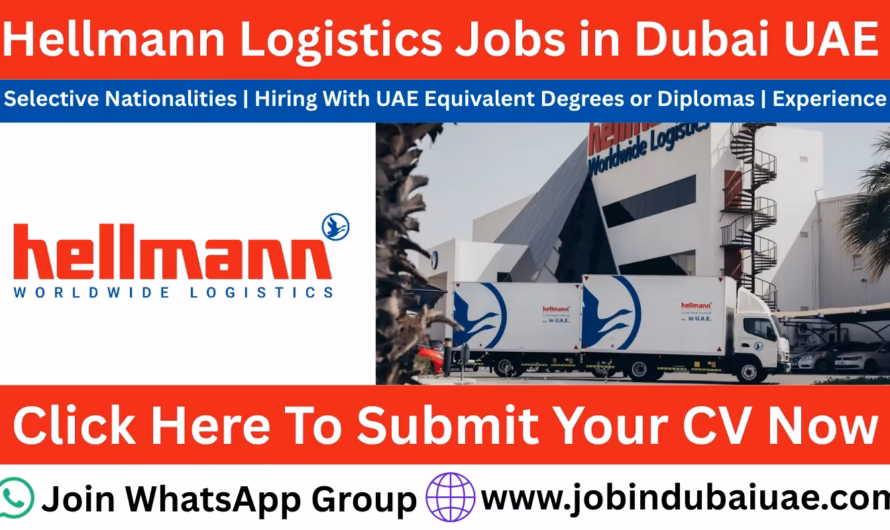 Hellmann Worldwide Logistics Careers In Dubai – Opportunities Jobs In the UAE in 2026