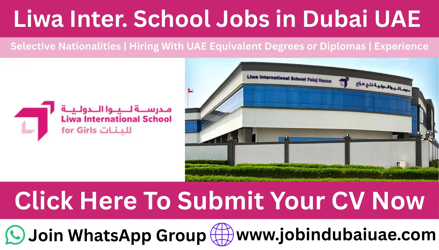 Liwa International School Jobs