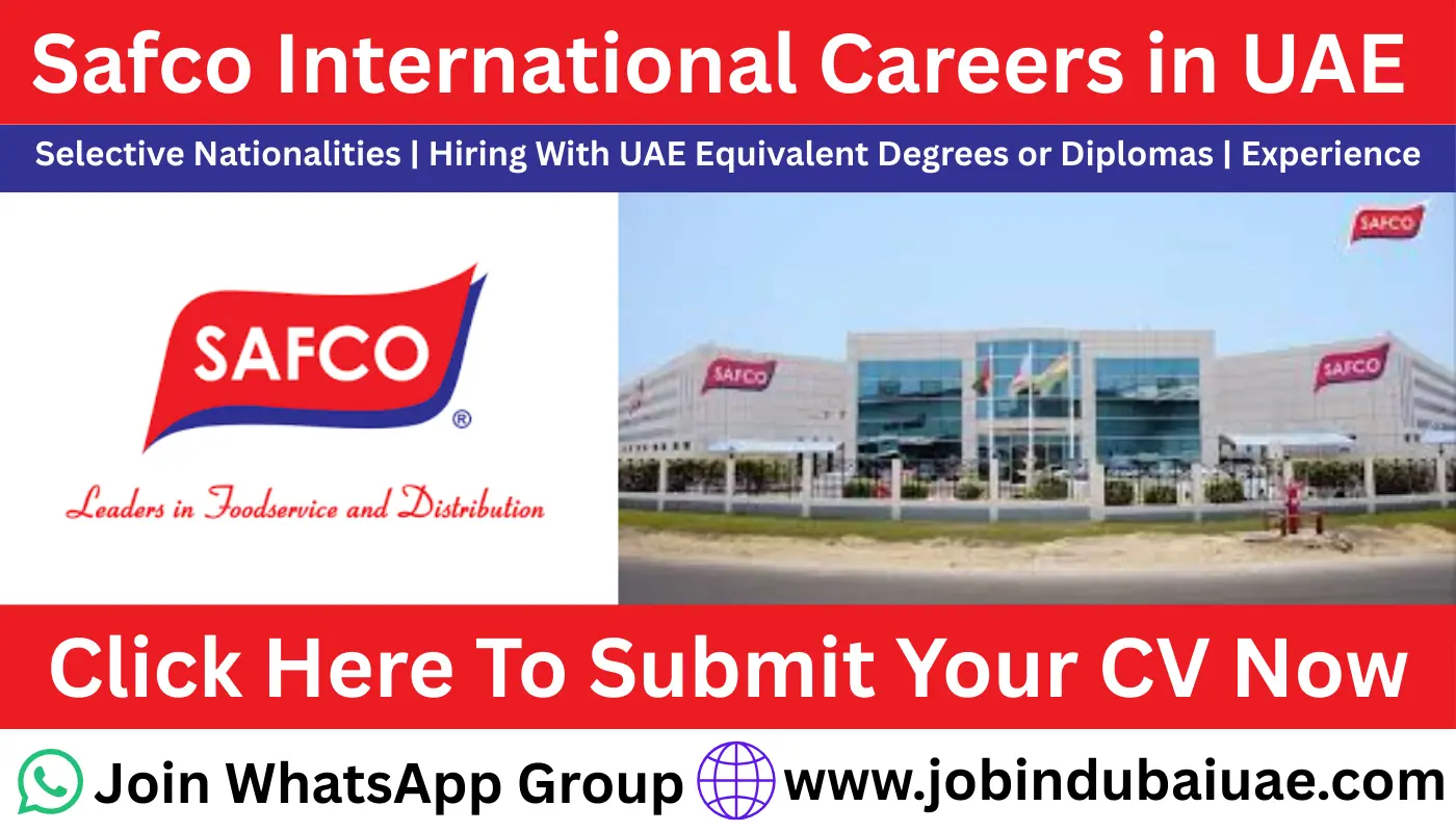 Safco International Jobs