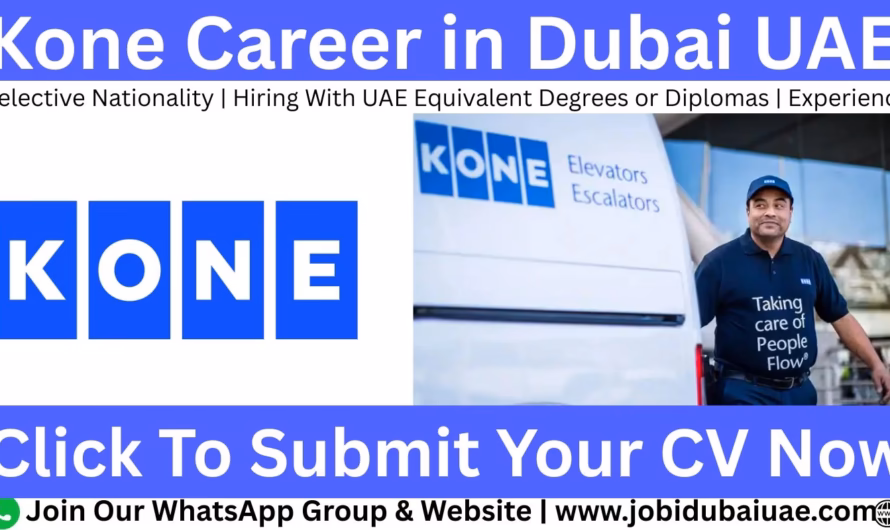 Kone Careers UAE Jobs—Exciting Opportunities For Dubai Jobs 2026