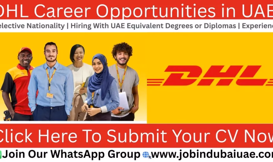 DHL Dubai Careers UAE—Exciting Opportunities Jobs In Dubai 2026