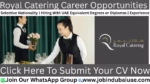 royal catering jobs